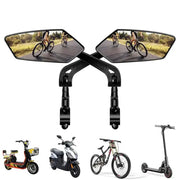 Rotatable Bicycle Handlebar Mirror by Habicare