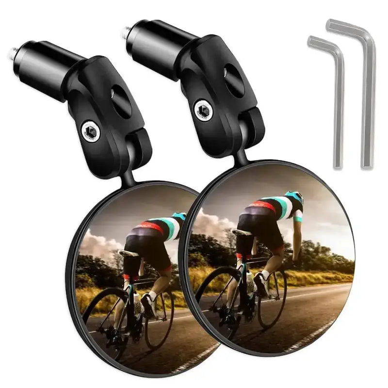Rotating Bicycle Rearview Mirror (1pc & 2pcs) by Habicare