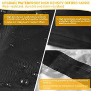 Round Waterproof Patio Furniture Cover – Anti-UV, Windproof (different sizes available) by Habicare