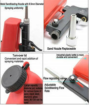 Sandblasting Gun Rust Removal Sand Blaster by salelink.co.nz