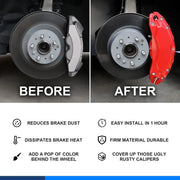 4PCS Caliper Covers Compatible with Tesla Model Y Accessories by salelink.co.nz