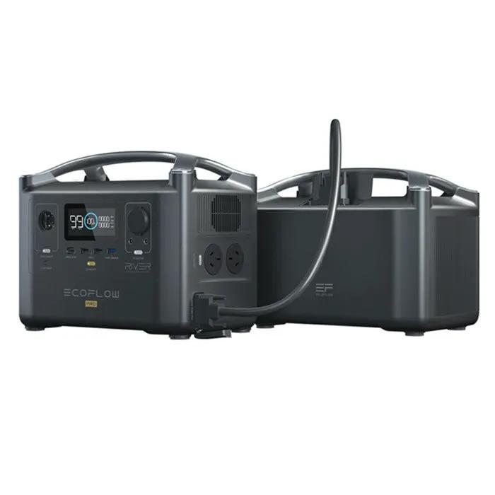 EcoFlow RIVER PRO + RIVER PRO Extra Battery by salelink.co.nz