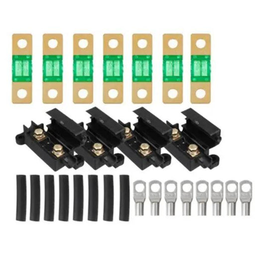 30A MIDI FUSE KIT 4 ANS Holder 7 x 30 AMP Fuses to suit Redarc BCDC Dual Battery by salelink.co.nz