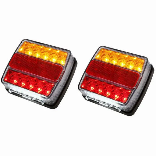 2X Submersible Trailer Tail lights LED Stop Tail Lights Kit by salelink.co.nz