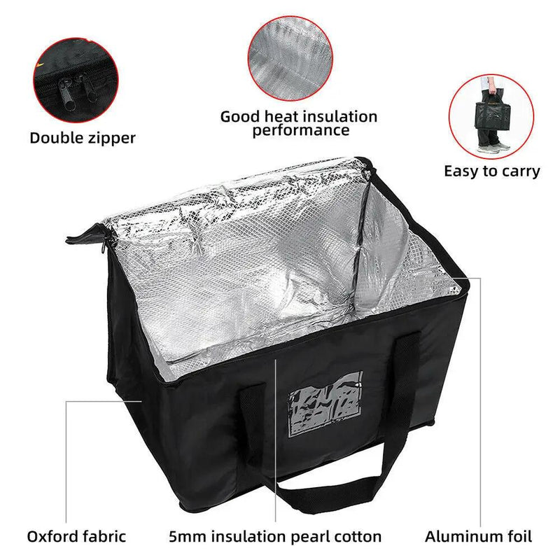 50L Insulated Food Delivery Bag by salelink.co.nz