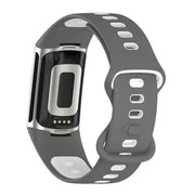 Rubber Sport Strap for the Fitbit Charge 5/6 Series (available in 21 colours) by Habicare
