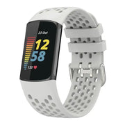 Rubber Sport Strap for the Fitbit Charge 5/6 Series (available in 21 colours) by Habicare
