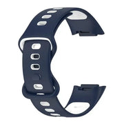 Rubber Sport Strap for the Fitbit Charge 5/6 Series (available in 21 colours) by Habicare