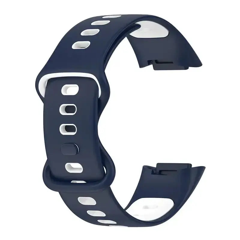 Rubber Sport Strap for the Fitbit Charge 5/6 Series (available in 21 colours) by Habicare