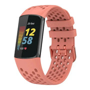 Rubber Sport Strap for the Fitbit Charge 5/6 Series (available in 21 colours) by Habicare