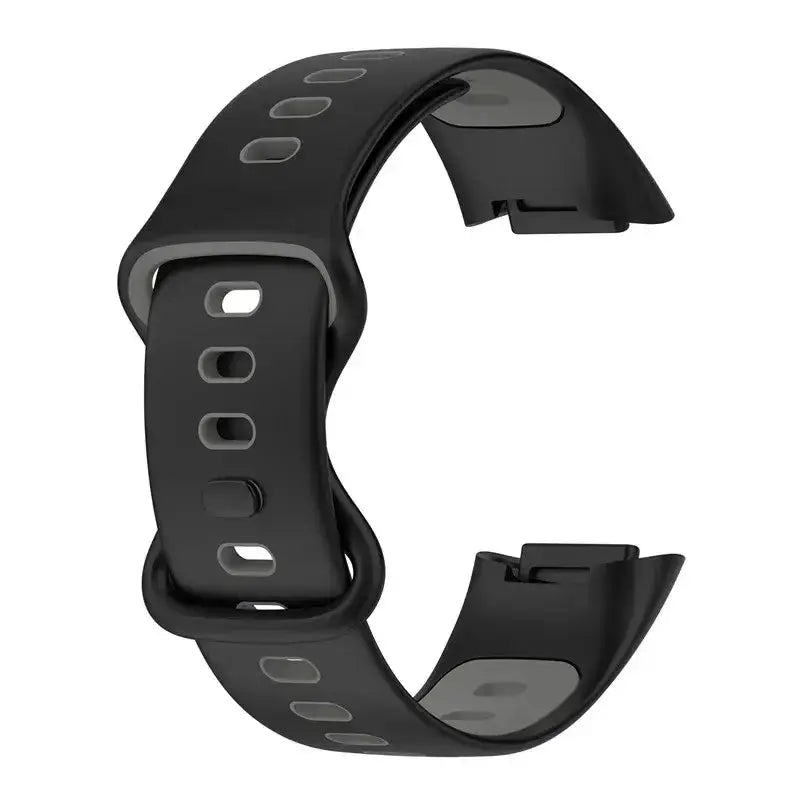 Rubber Sport Strap for the Fitbit Charge 5/6 Series (available in 21 colours) by Habicare