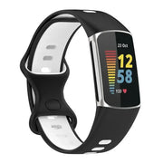 Rubber Sport Strap for the Fitbit Charge 5/6 Series (available in 21 colours) by Habicare