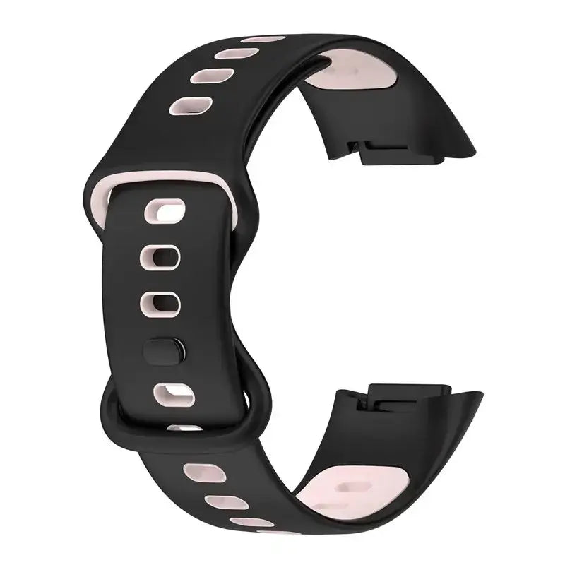 Rubber Sport Strap for the Fitbit Charge 5/6 Series (available in 21 colours) by Habicare