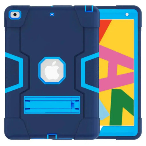 Rugged Case for iPad Series (Navy & Blue) by Habicare