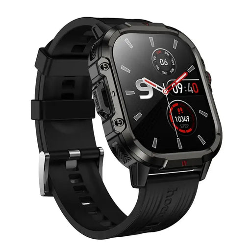 techplus Rugged Outdoor GPS Smartwatch with Bluetooth Calling, 1.95" HD Display (Y45) Y45 Rugged GPS Smartwatch With Bluetooth Calling