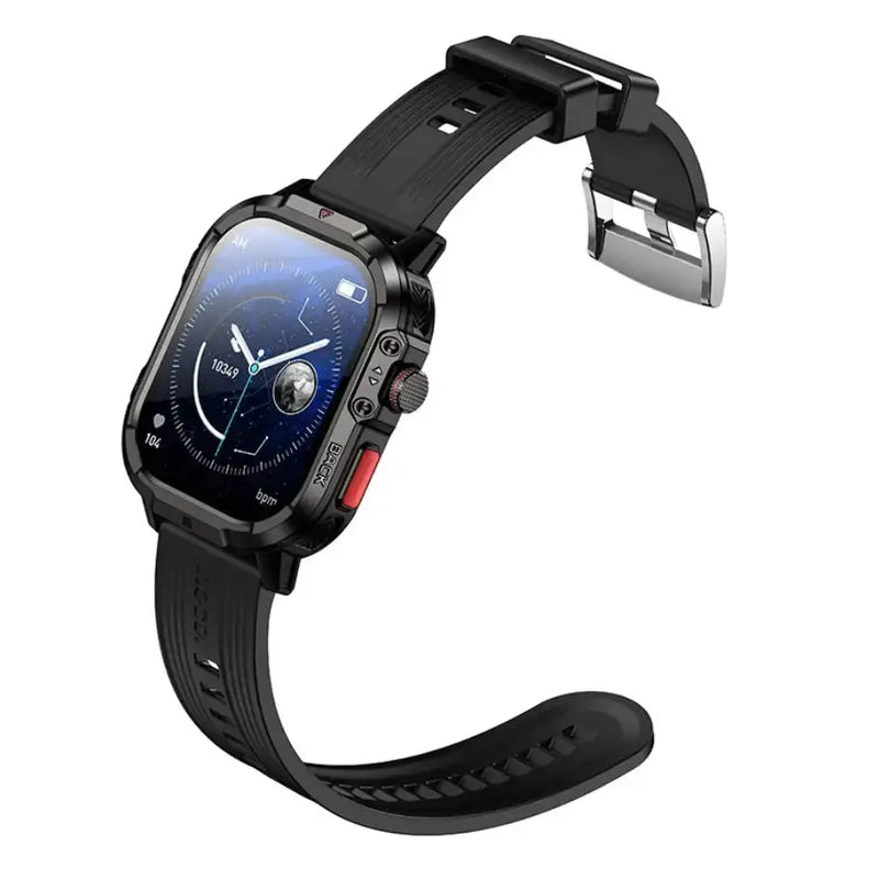 techplus Rugged Outdoor GPS Smartwatch with Bluetooth Calling, 1.95" HD Display (Y45) Y45 Rugged GPS Smartwatch With Bluetooth Calling