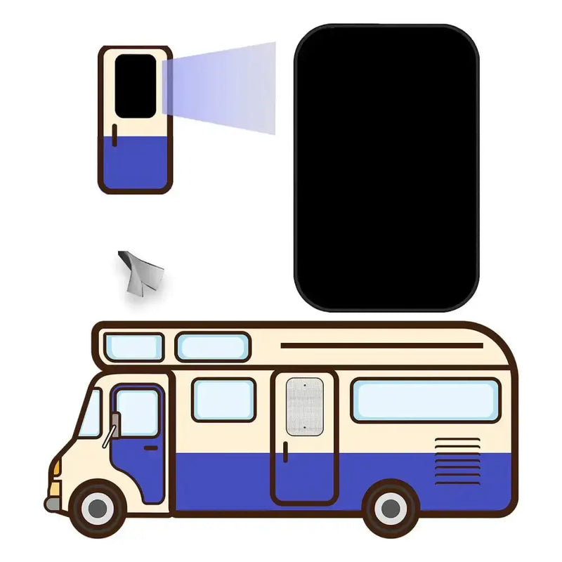 RV Car Sunshade & Privacy Curtains by Habicare