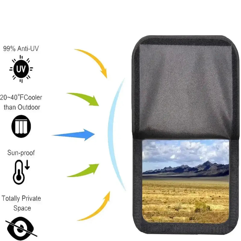 RV Car Sunshade & Privacy Curtains by Habicare