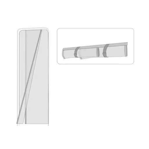 RV / Caravan Mosquito Net Door Curtain by Habicare