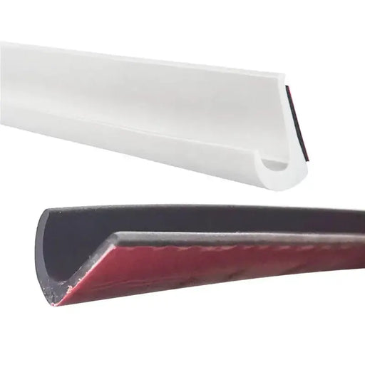 RV / Caravan Roof Rainwater Gutter PVC (available in Black & White) by Habicare