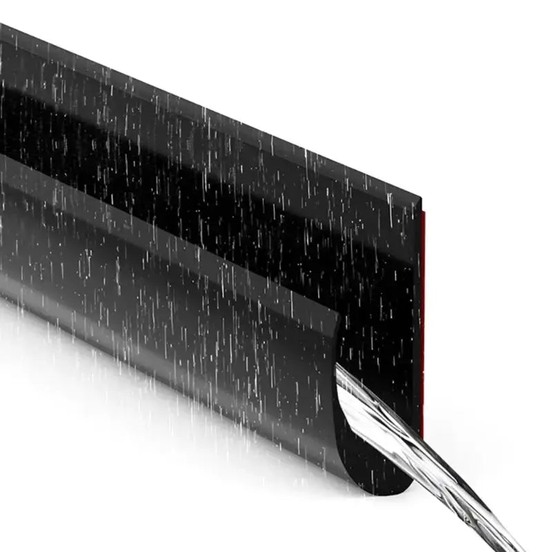 RV / Caravan Roof Rainwater Gutter PVC (available in Black & White) by Habicare