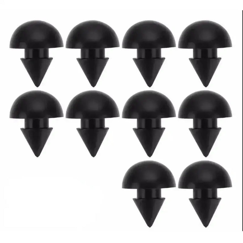 RV Glass Lid Rubber Cushion Pads (10PCS) by Habicare