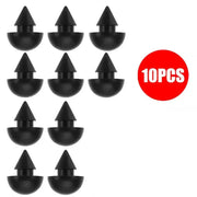 RV Glass Lid Rubber Cushion Pads (10PCS) by Habicare