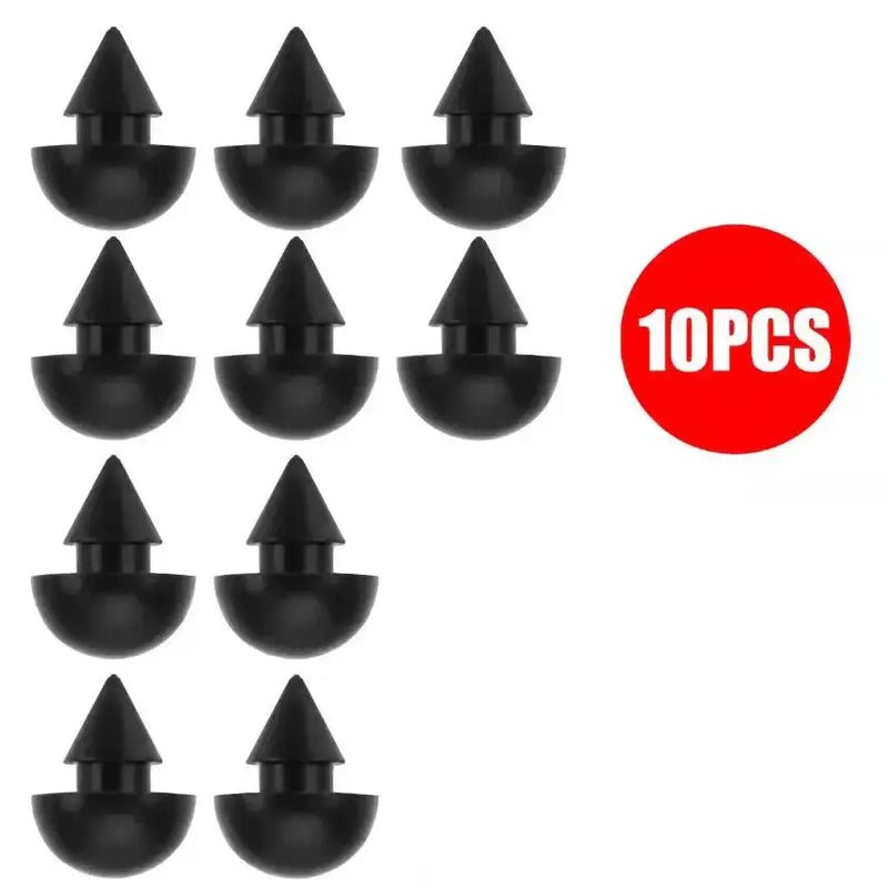 RV Glass Lid Rubber Cushion Pads (10PCS) by Habicare