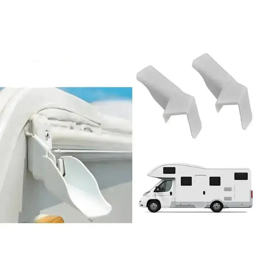 RV Roof Water Channel – Mini Gutter Spouts for RVs and Gazebos by Habicare