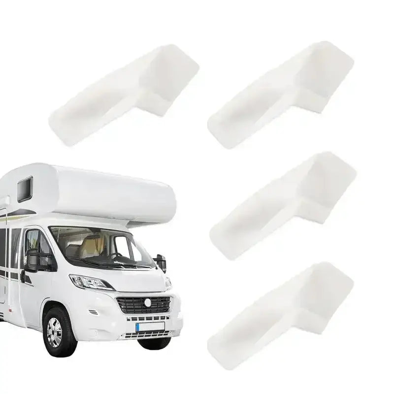 RV Roof Water Channel – Mini Gutter Spouts for RVs and Gazebos by Habicare