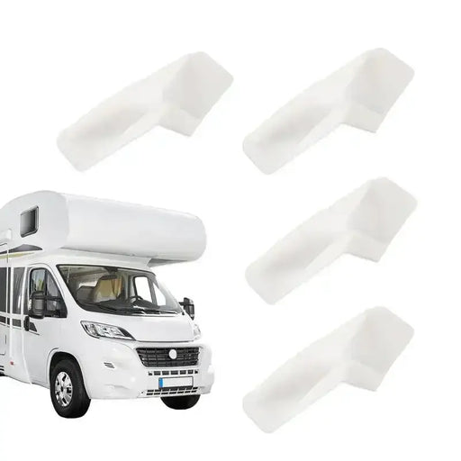 RV Roof Water Channel – Mini Gutter Spouts for RVs and Gazebos by Habicare