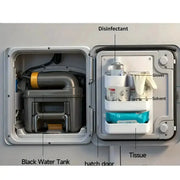 RV Toilet Door Storage Pocket by Habicare