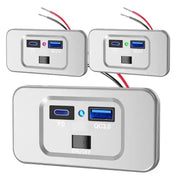 RV USB PD QC3 Fast Charging Outlet (different models available) by Habicare