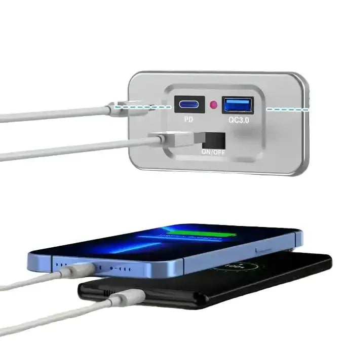 RV USB PD QC3 Fast Charging Outlet (different models available) by Habicare