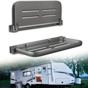RV Wall-Mount Foldable Aluminum Storage Shelves by Habicare