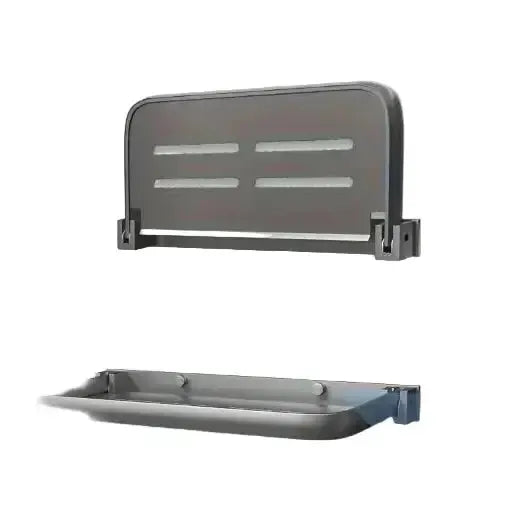RV Wall-Mount Foldable Aluminum Storage Shelves by Habicare