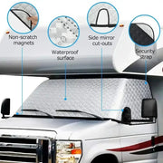 RV Windshield Sunshade Cover – Heat Insulation & UV Protection by Habicare