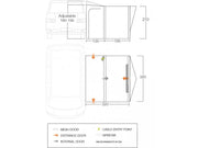 Vango Drive Away Awning Vango Tolga VW Inflatable Drive Away Awning For Campervans Vango Tolga VW Inflatable Drive Away Awning Campervans