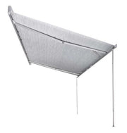 5200 ThuleWall Awning Grey 4.5m long showcasing its durable and weatherproof PVC-coated fabric.