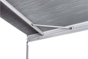9200 Thule Awning Mystic Grey 5.5m / White case showing the awning support structure and fabric.