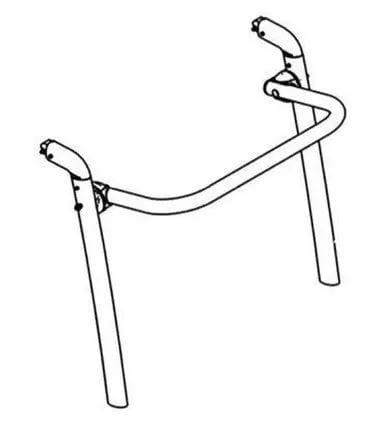 Thule Thule Excellent Bike Rack Cross Bar & Support Arms Thule Excellent Bike Rack Cross Bar & Support Arms