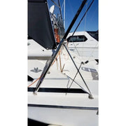 Kilwell Sports Ltd Outrigger Parts Reelax Outrigger Base Midi 1250mm Kilwell Premium 316 Stainless Heavy Tackle Offshore Anglers Reelax Outrigger Base Midi 1250mm Kilwell Sports