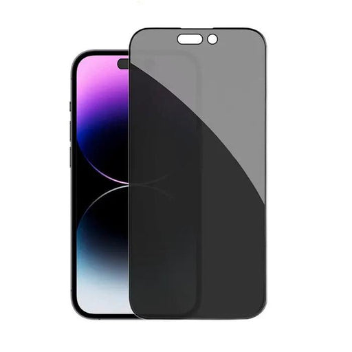 iPhone 14 Pro Max Anti Peep Spy Privacy Tempered Glass Screen Protector by salelink.co.nz