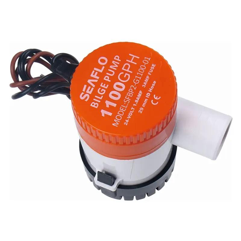 12V SEAFLO 1100GPH Bilge Submersible Water Pump by salelink.co.nz