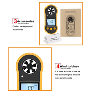 Portable Anemometer by Habicare
