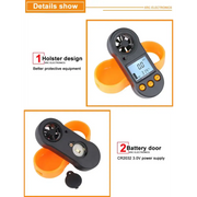 Portable Anemometer by Habicare