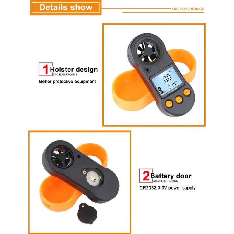 Portable Anemometer by Habicare