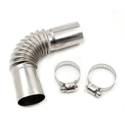 24mm Exhaust Pipe Tube Elbow Connector Diesel Heater With Clamps For Webasto by salelink.co.nz