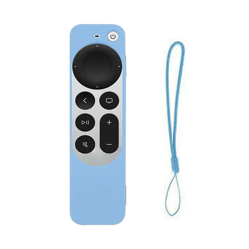 Silicone Sleeve Protective Case Cover For Apple TV 4K 2021 6th Remote Control by salelink.co.nz