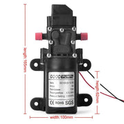 12V Water Pump 130PSI High Pressure Caravan by salelink.co.nz
